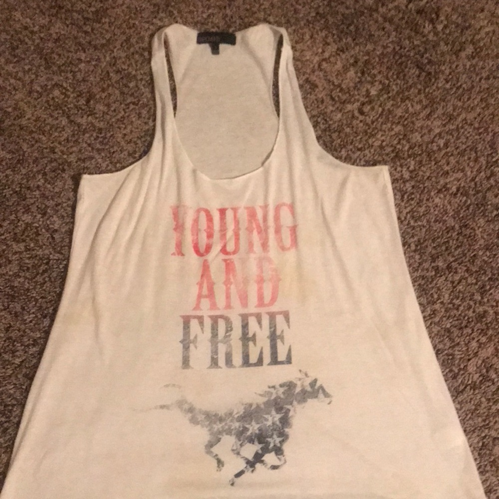 Young and free tank